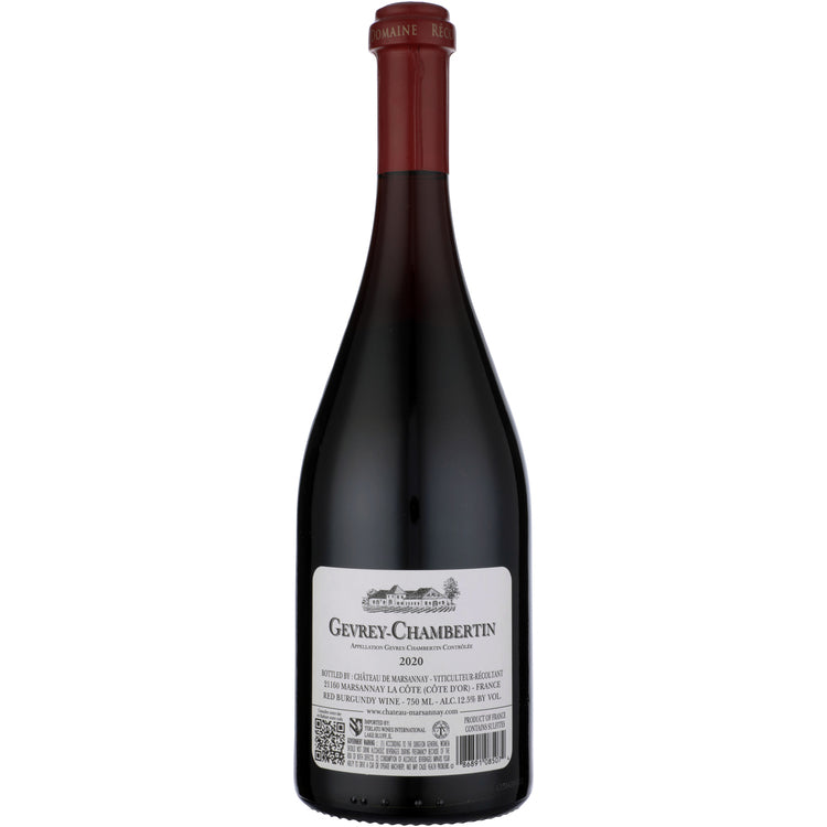 Chateau De Marsannay Gevrey Chambertin 2020 - 750ML