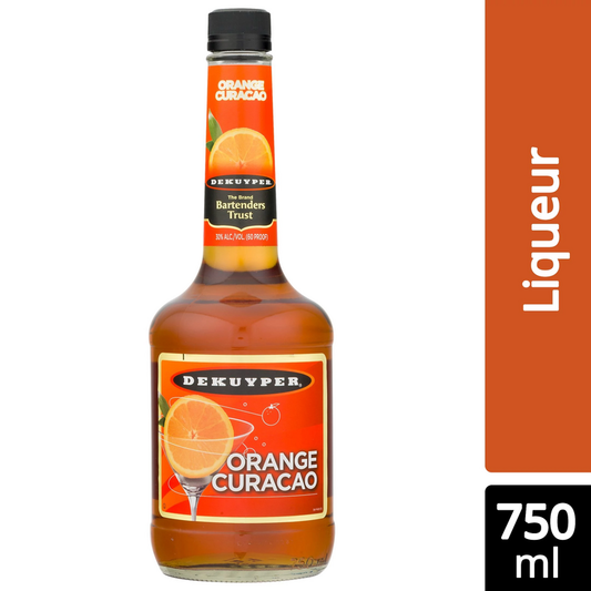 Dekuyper Curacao 60 - 750ML - Front