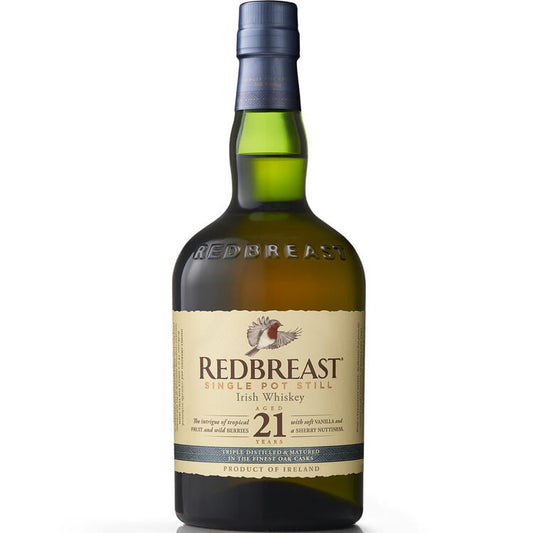 Redbreast Single Pot Still Irish Whiskey 21 Yr 92 - 750ML - Front