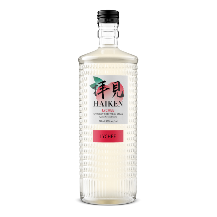 Haiken Lychee Flavored Vodka 70 - 720ML - Front