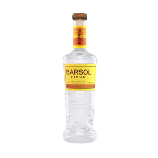 Barsol Pisco Puro Italia 82.6 - 700ML - Front