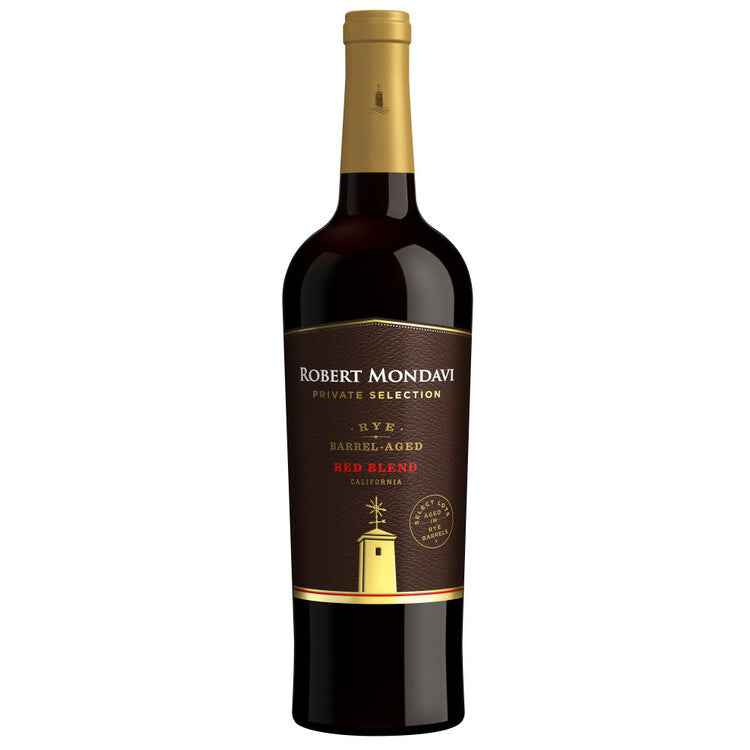 Robert Mondavi Private Selection Red Blend Aged In Rye Barrels Califor - 750ML - Front