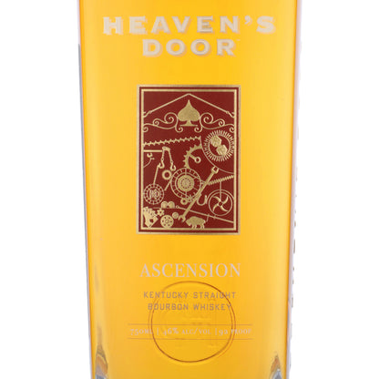 Heaven's Door Straight Bourbon Ascension 92 - 750ML - Front Label