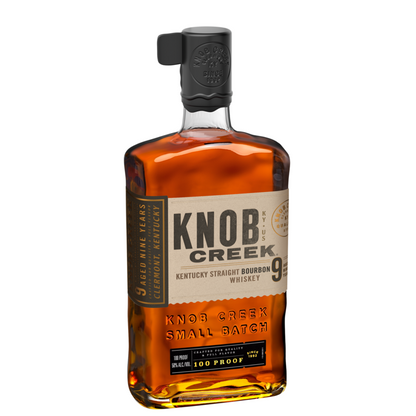 Knob Creek Straight Bourbon Small Batch 9 Yr 100 - 1.0L - Front Label