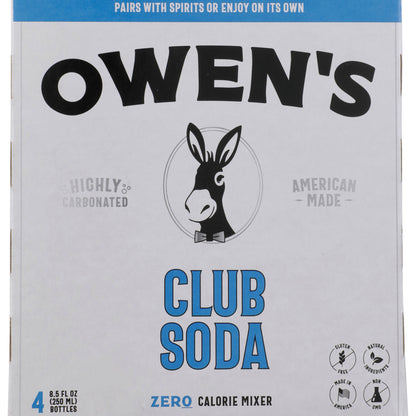 Owen'S Craft Mixers Club Soda - 250ML