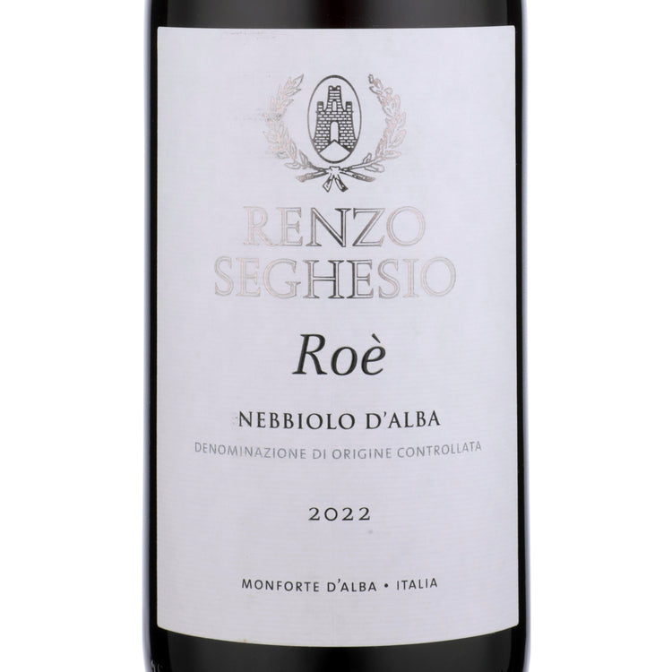 Renzo Seghesio Nebbiolo D'Alba Roe 2022 - 750ML - Front Label
