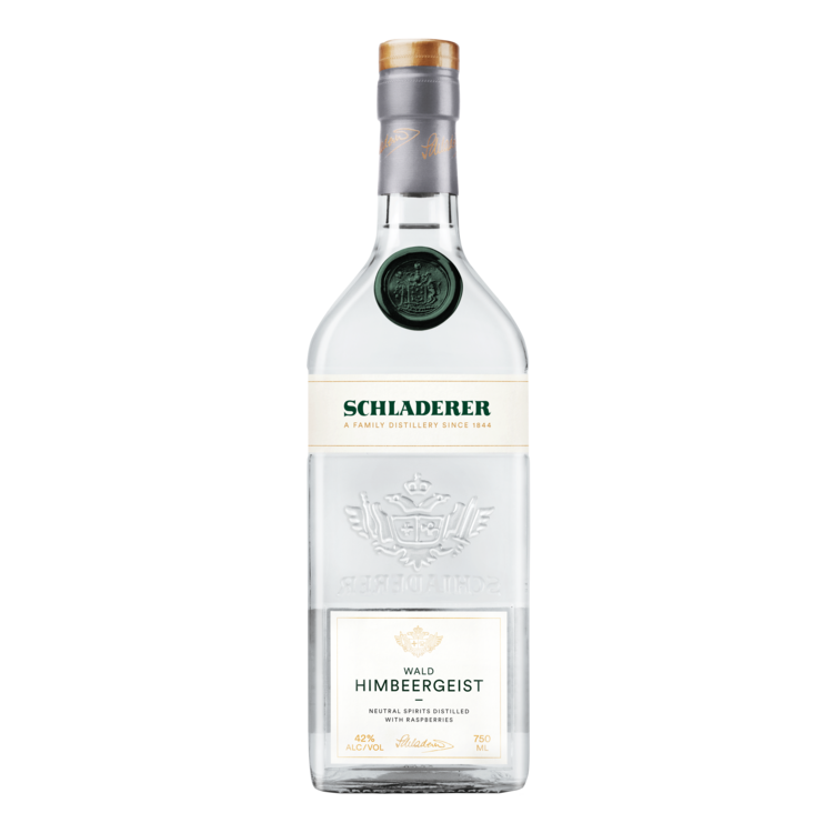 Alfred Schladerer Schwarzwalder Himbeergeist 84 - 750ML - Front