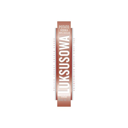 Luksusowa Vodka 80 - 1.75L - Front Label