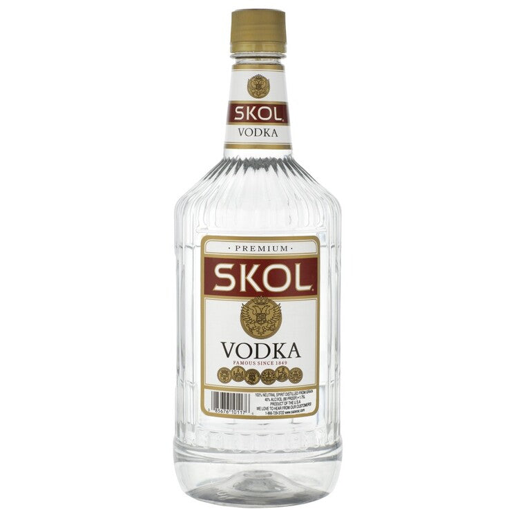Skol Vodka 80 - 1.75L - Front