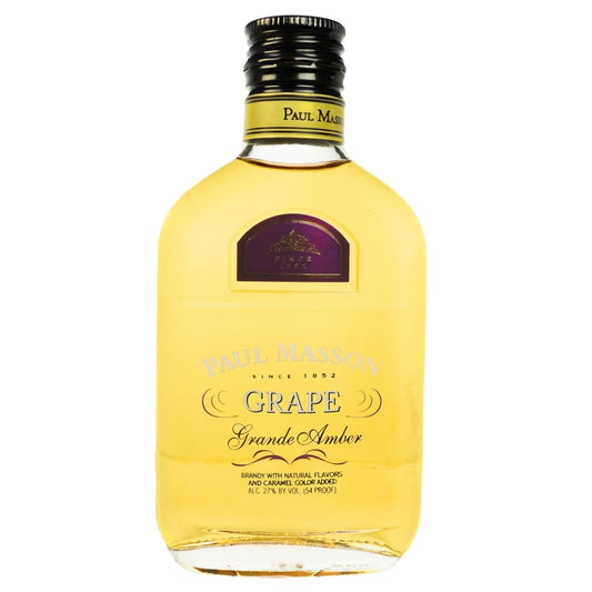Paul Masson Grape Flavored Brandy Grande Amber 54 - 200ML - Front
