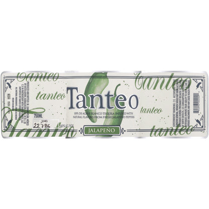 Tanteo Tequila Blanco Jalapeno 80 - 750ML - Front Label