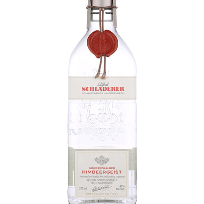 Alfred Schladerer Schwarzwalder Himbeergeist 84 - 375ML - Front Label