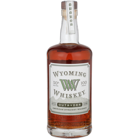 Wyoming Whiskey Straight Whiskey Outryder Bottled In Bond 100 - 750ML - Front