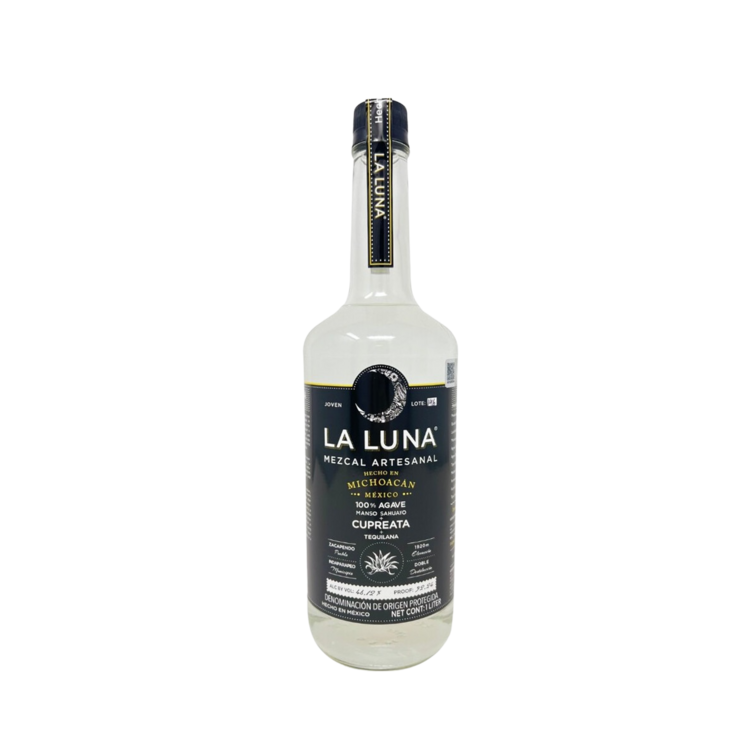 La Luna Mezcal Black Label 92.24 - 1.0L - Front