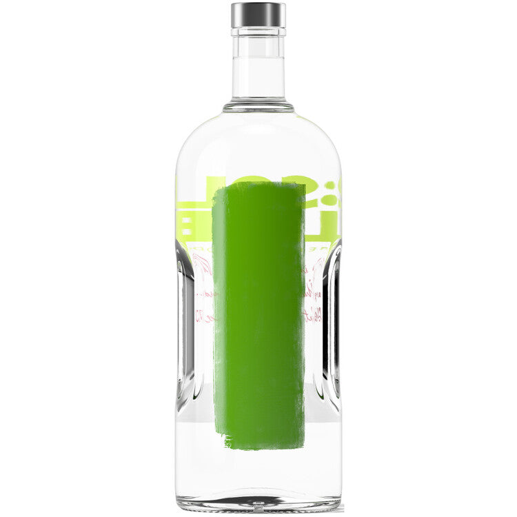 Absolut Lime Flavored Vodka 80 - 1.75L - Back