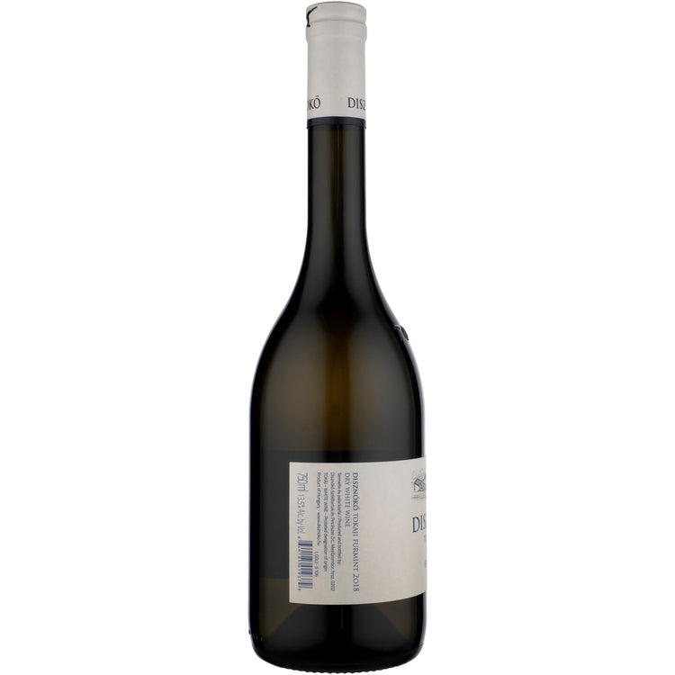 Disznoko Dry Furmint Tokaji 2018 - 750ML - Back