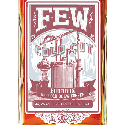 Few Coffee Cold Cut Bourbon Whiskey With Cold Brew Coffee 93 - 750ML - Front Label