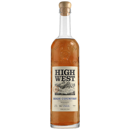 High West American Single Malt Whiskey High Country Limited Release 88 - 750ML - Front Label