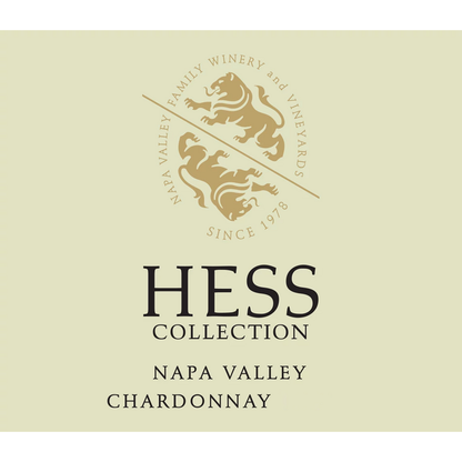 The Hess Collection Chardonnay Napa Valley 2023 - 750ML - Front Label