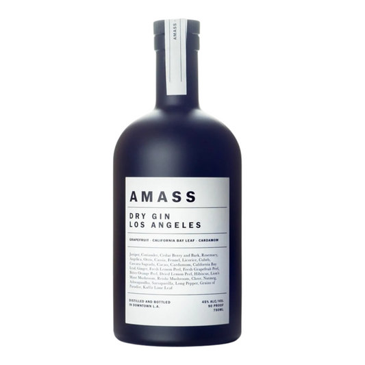 Amass Dry Gin Los Angeles 90 - 750ML - Front