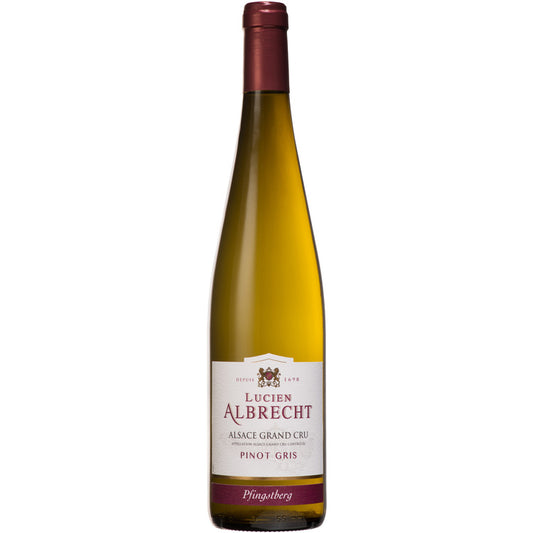 Lucien Albrecht Pinot Gris Pfingstberg Alsace Grand Cru 2017 - 750ML - Front