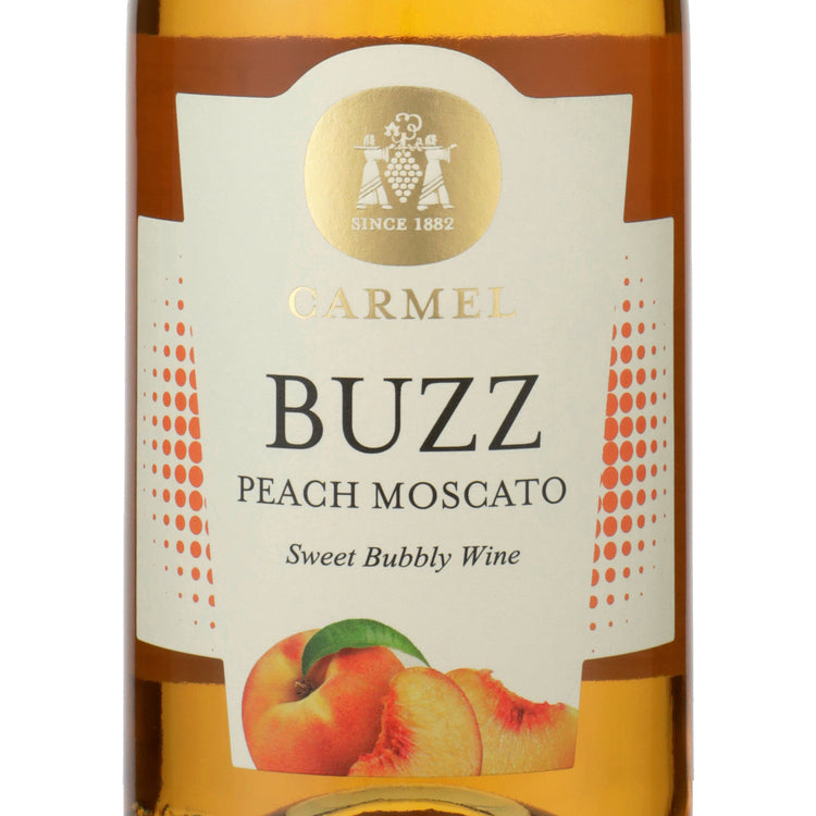 Carmel Winery Peach Moscato Israel - 750ML - Front Label