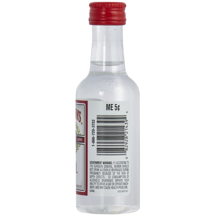 Fleischmann's Vodka 80 - 50ML - Back