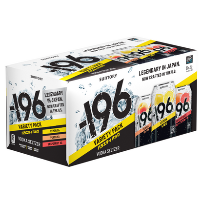-196 Vodka Cocktail Combo 4 Each Double Lemon 12, 2 Each Grapefruit 12 - 355ML
