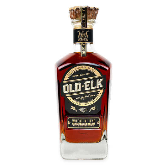Old Elk Blended American Whiskey Wheat N' Rye 108.4 - 750ML - Front