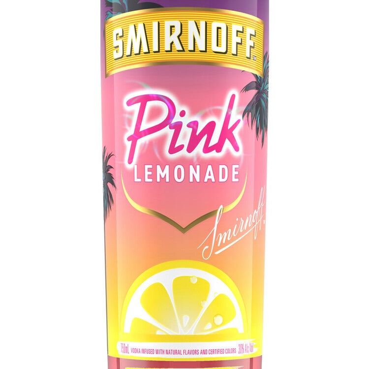 Smirnoff Pink Lemonade Flavored Vodka 60 - 750ML