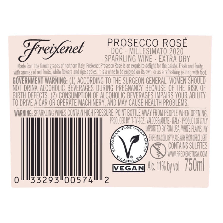 Freixenet Prosecco Rose - 750ML
