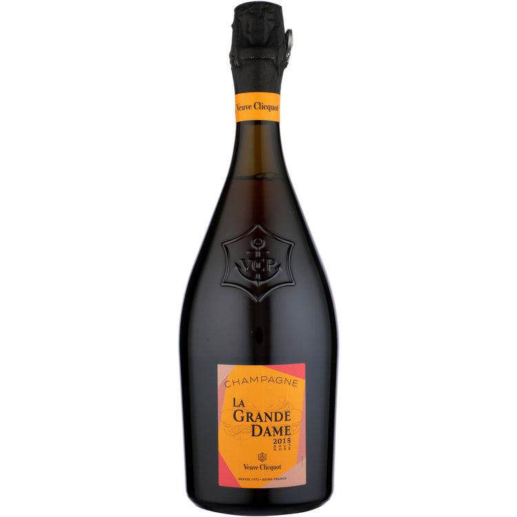 Veuve Clicquot Champagne Brut Rose La Grande Dame 2015 W/ Gift Box - 750ML - Front