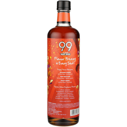 99 Brand Root Beer Liqueur 99 - 750ML - Back