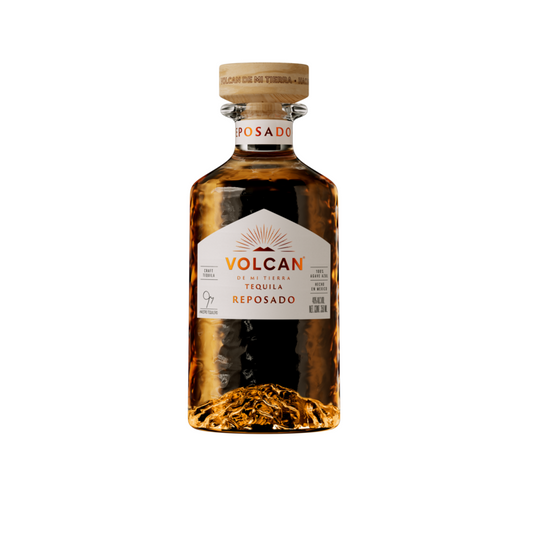 Volcan De Mi Tierra Tequila Reposado 80 - 350ML - Front