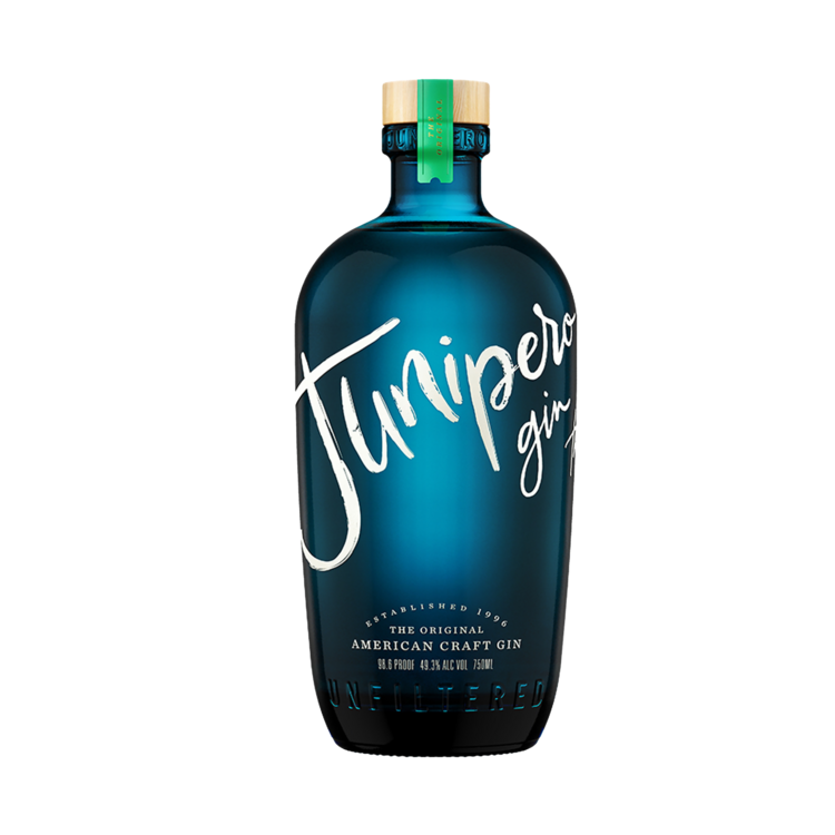 Junipero American Craft Gin 98.6 - 750ML - Front