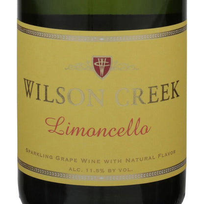 Wilson Creek Sparkling Limoncello Flavored Wine - 750ML