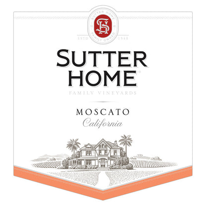 Sutter Home Moscato California - 1.5L - Front Label