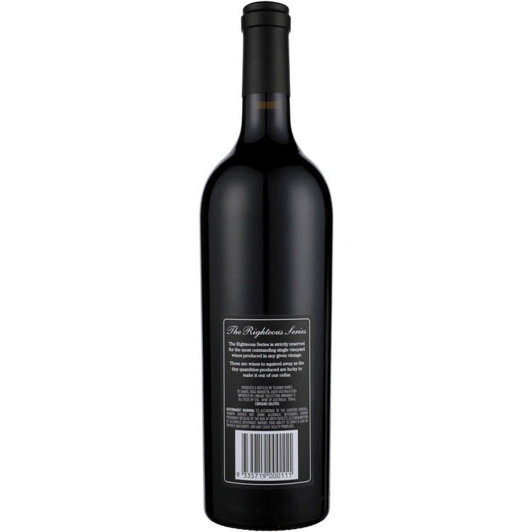 Teusner Shiraz The Righteous Series Barossa Valley 2018 - 750ML - Back