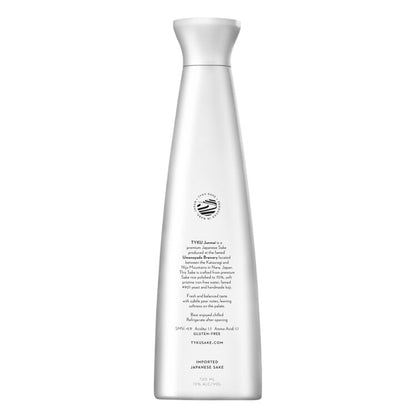 Tyku Junmai Sake Premium - 720ML - Back Label
