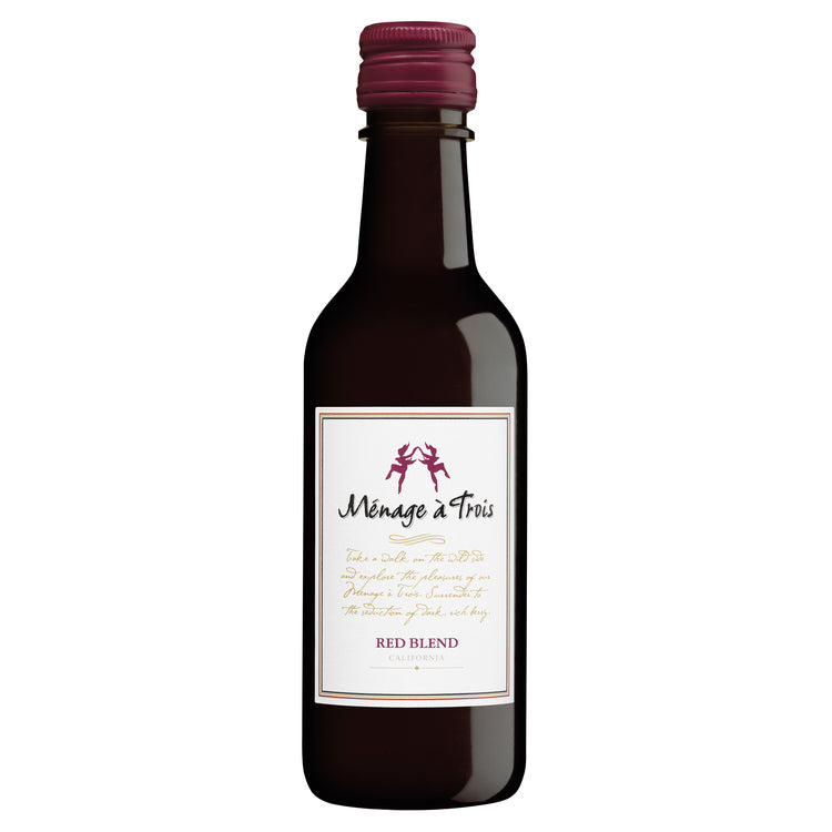 Menage A Trois Red Blend California - 187ML - Front