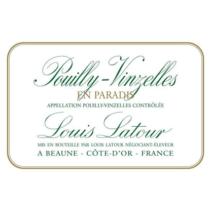 Louis Latour Pouilly Vinzelles En Paradis 2019 - 750ML