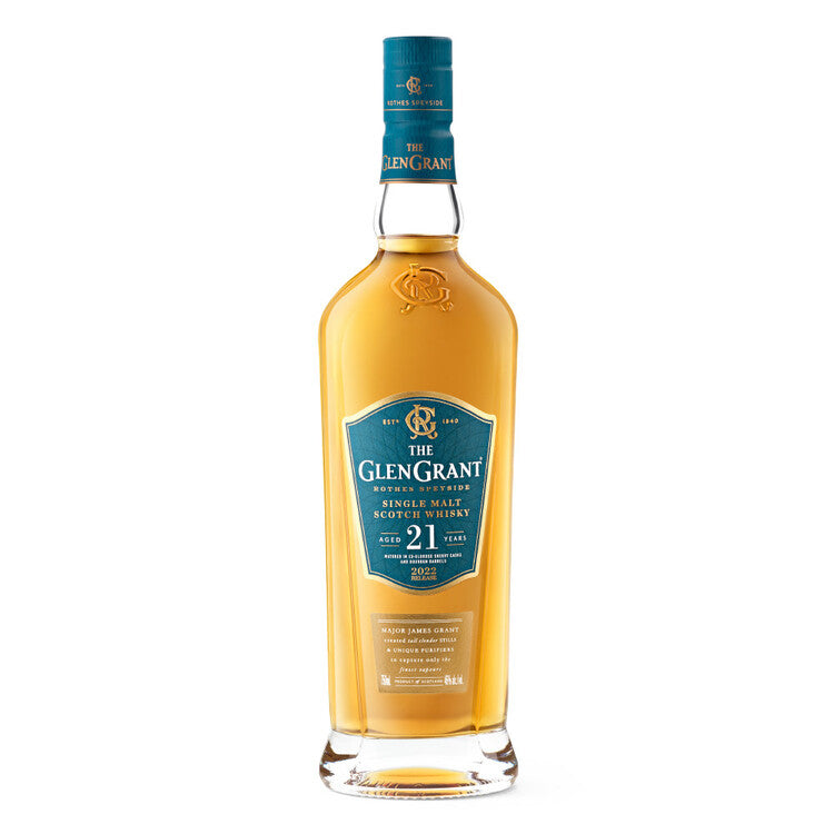Glen Grant Single Malt Scotch 21 Yr 92 - 750ML - Front