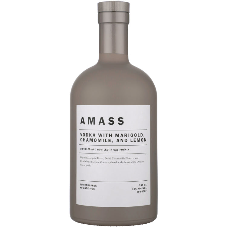 Amass Vodka With Marigold Chamomile And Lemon Zest California 80 - 750ML