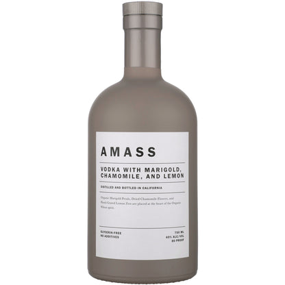 Amass Vodka With Marigold Chamomile And Lemon Zest California 80 - 750ML