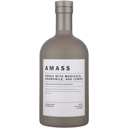 Amass Vodka With Marigold Chamomile And Lemon Zest California 80 - 750ML