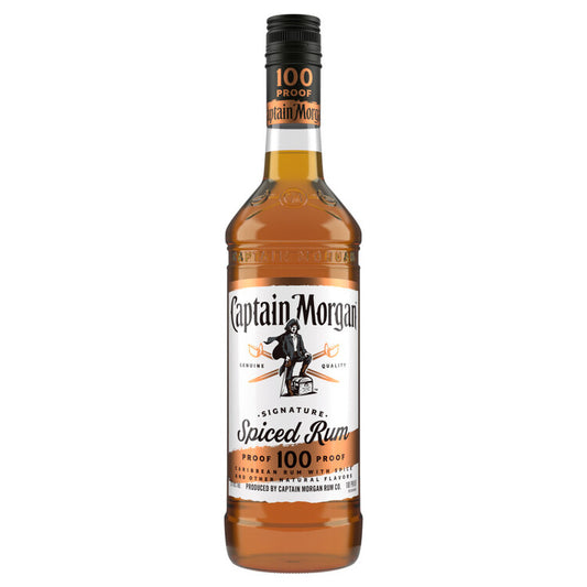 Captain Morgan Spiced Rum Signature 100 - 750ML - Front