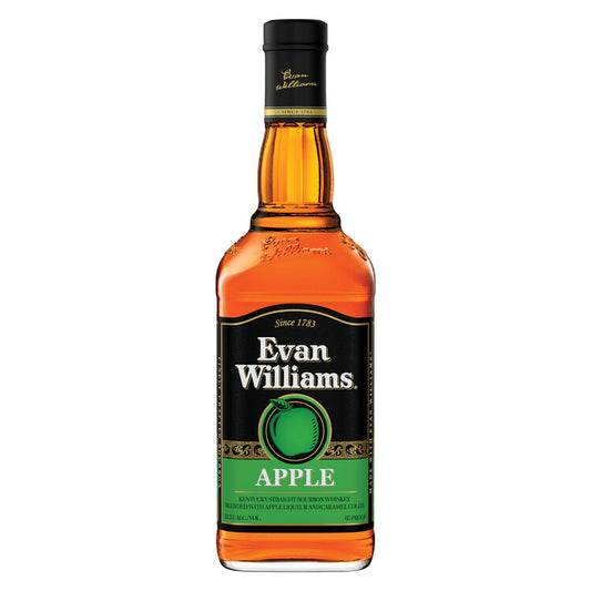 Evan Williams Apple Whiskey Liqueur 65 - 750ML - Front