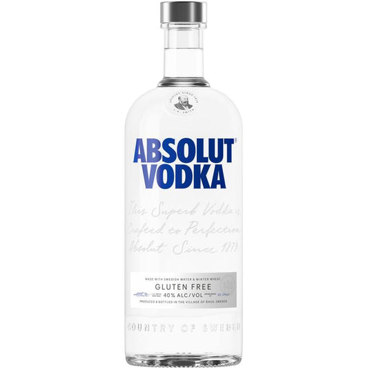 Absolut Vodka 80 - 1.0L - Front