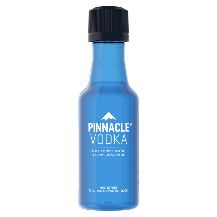 Pinnacle Vodka 80 - 50ML - Front
