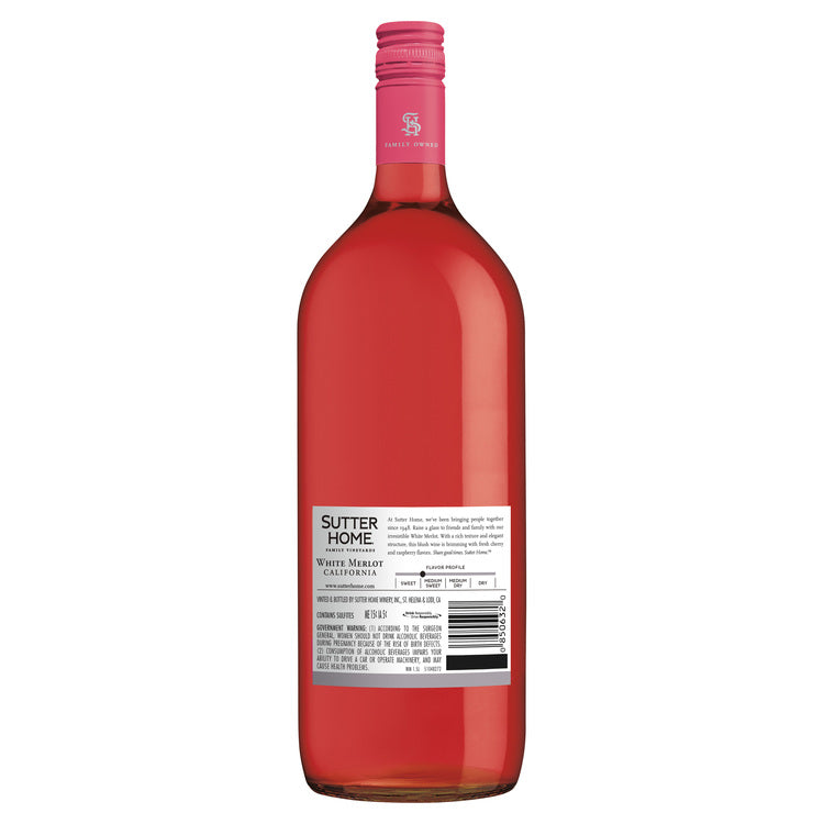 Sutter Home White Merlot California - 1.5L